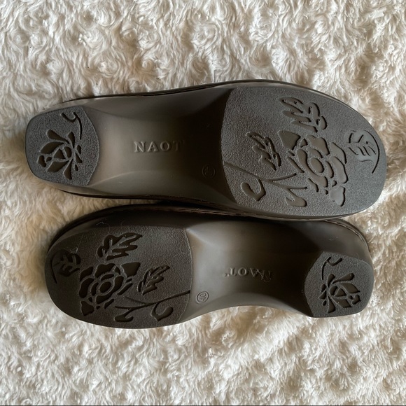 Naot Strappy Comfort Wedge Slide Sandals Size 40 - Picture 10 of 14